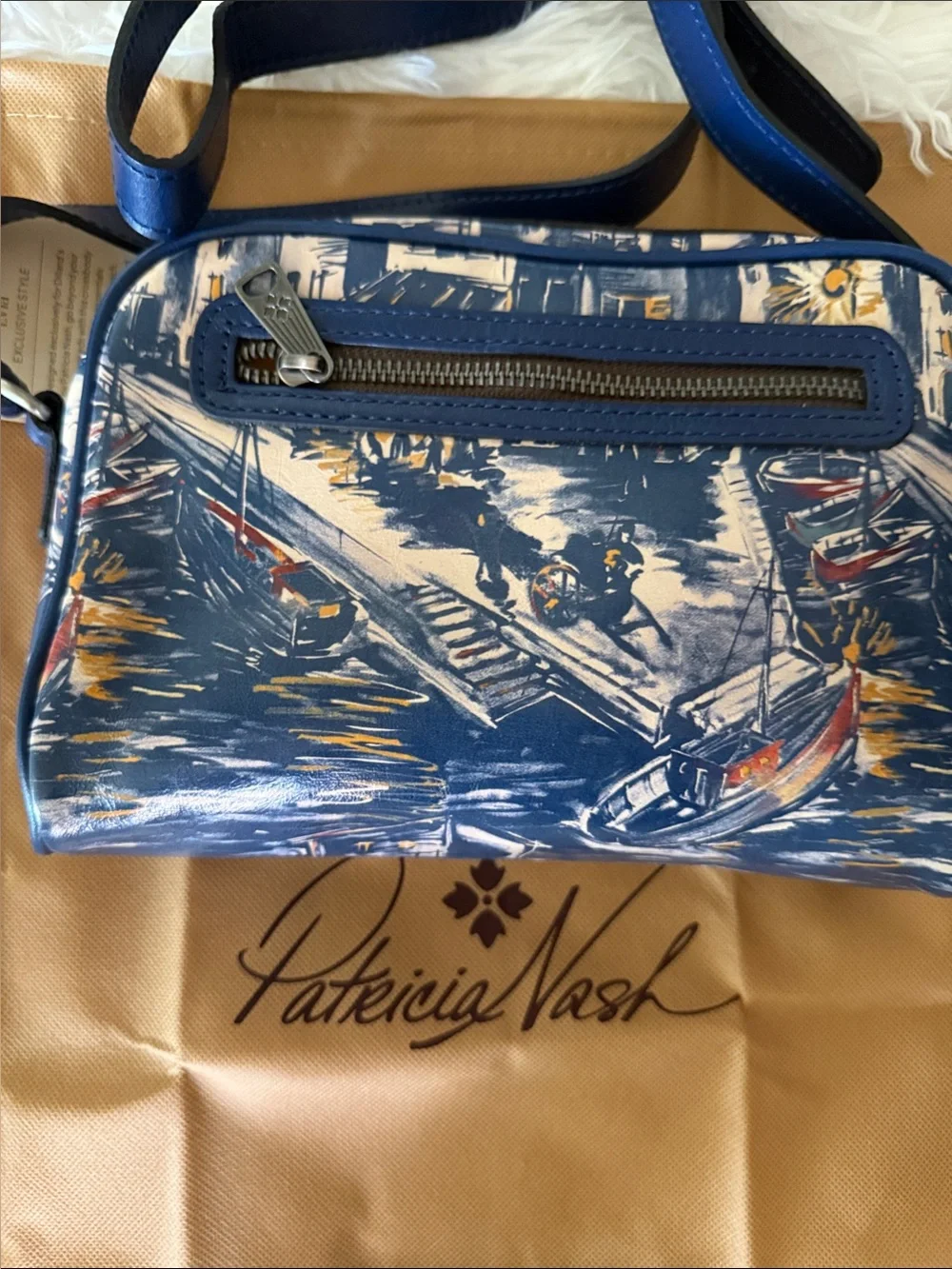 Patricia Nash EVIA EXCLUSIVE STYLE Crossbody harbor nights navy
